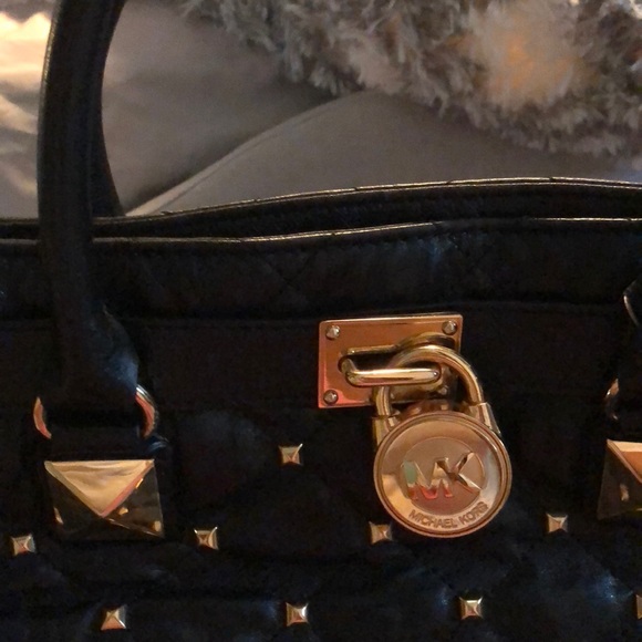 Large Michael Kors Hamilton quilted tote - Picture 4 of 7